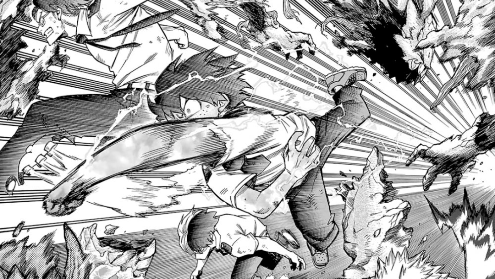 Scene from My Hero Academia