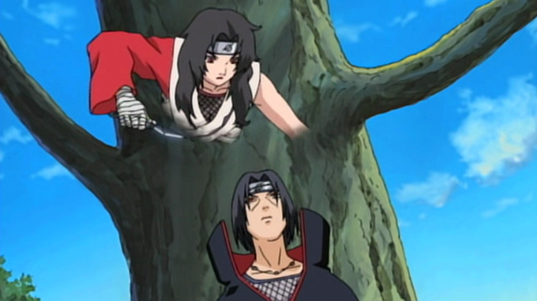 Kurenai and Itachi, Naruto