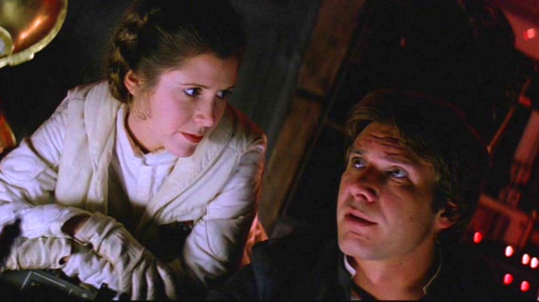 Han Solo with Princess Leia