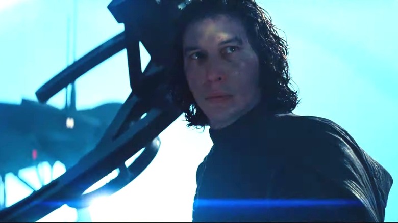 Ben Solo stares