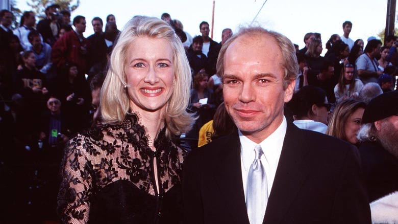 Laura Dern and Billy Bob Thornton both smiling