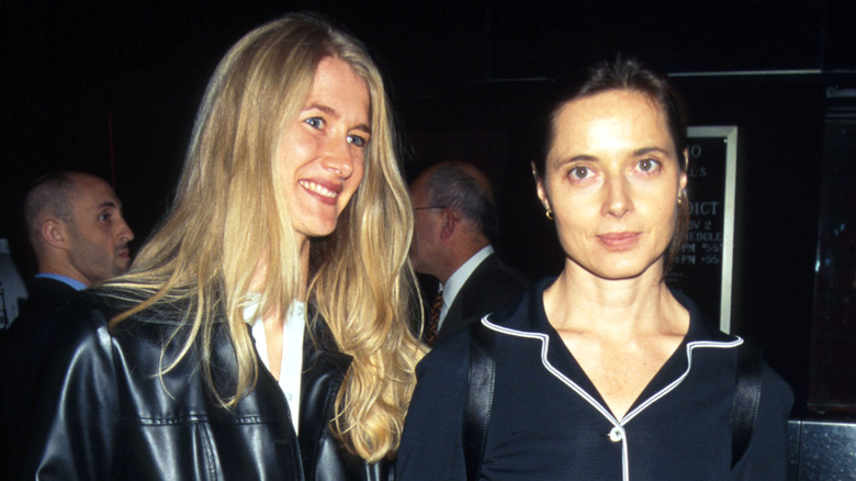 Laura Dern and Isabella Rossellini, smiling