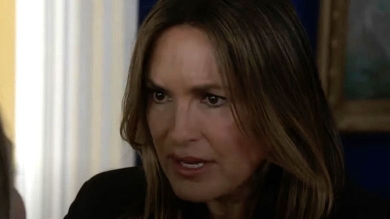 Olivia Benson speaking angrily