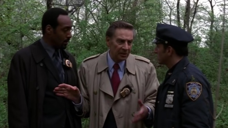 Jesse L. Martin and Jerry Orbach