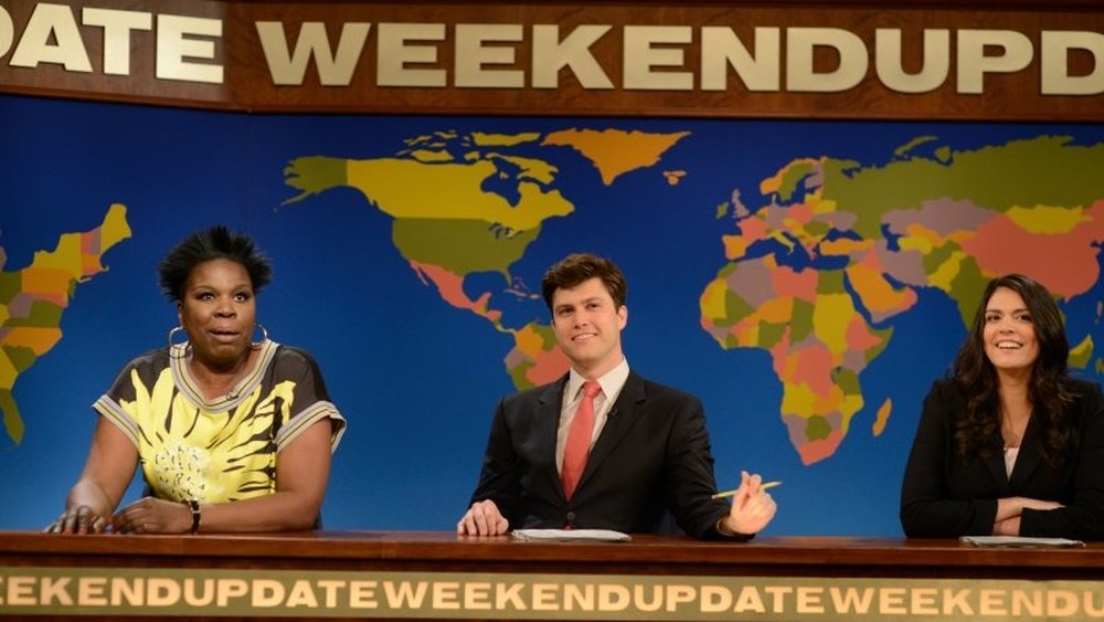 Leslie Jones on Weekend Update