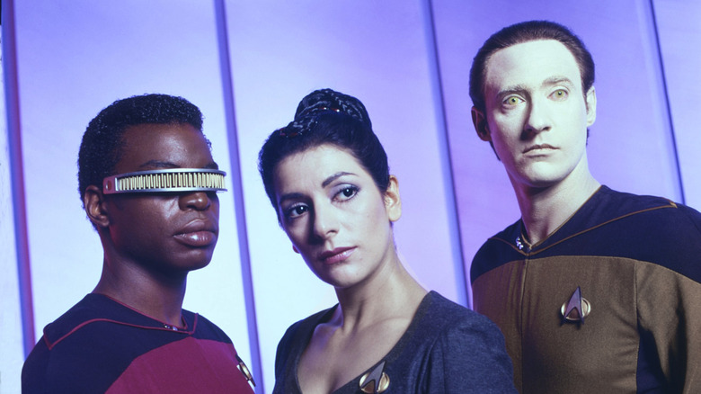 Star Trek: The Next Generation cast looking ahead