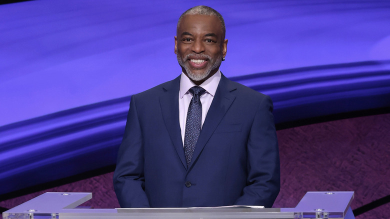 LeVar Burton hosting Jeopardy!