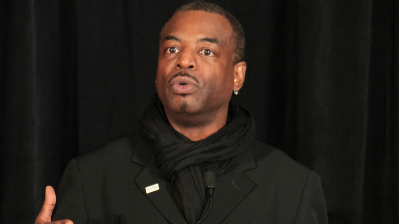 LeVar Burton at an AIDS Research Alliance event