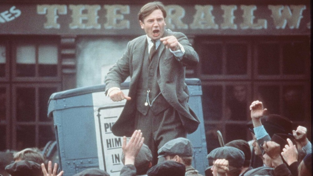 Liam Neeson yelling in Michael Collins