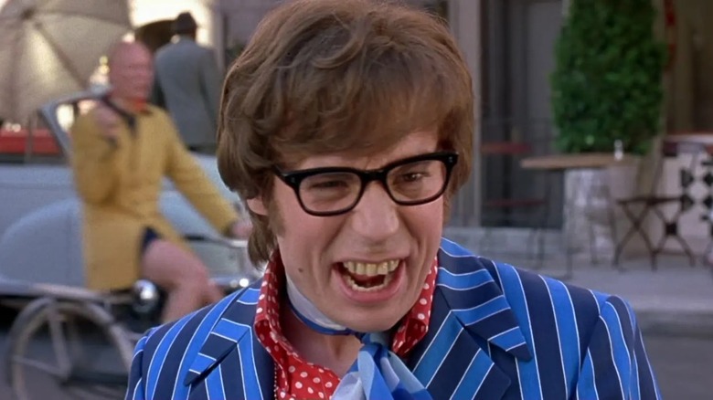 Austin Powers smiling