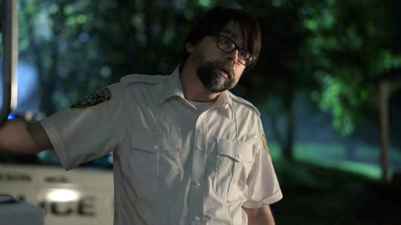 Joe Hill plays a paramedic in "Locke and Key"