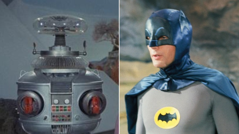 The original Lost in Space Robot, the Adam West Batman