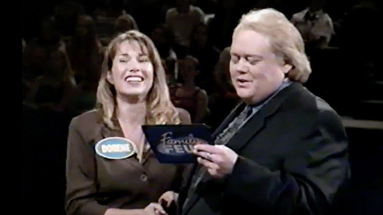 Louie Anderson hosting Family Feud