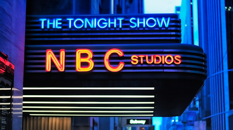The Tonight Show sign