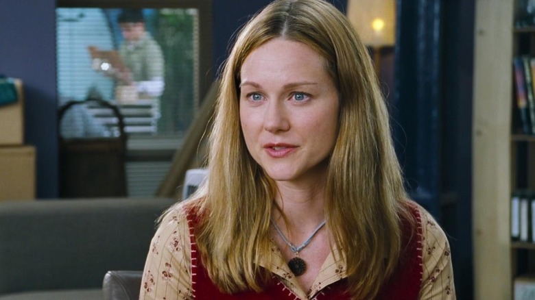 Laura Linney as Sarah in Love Actually