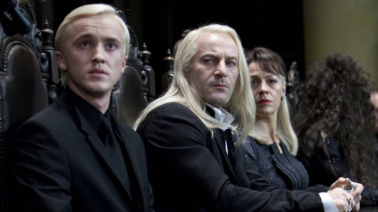 Lucius, Draco, and Narcissa