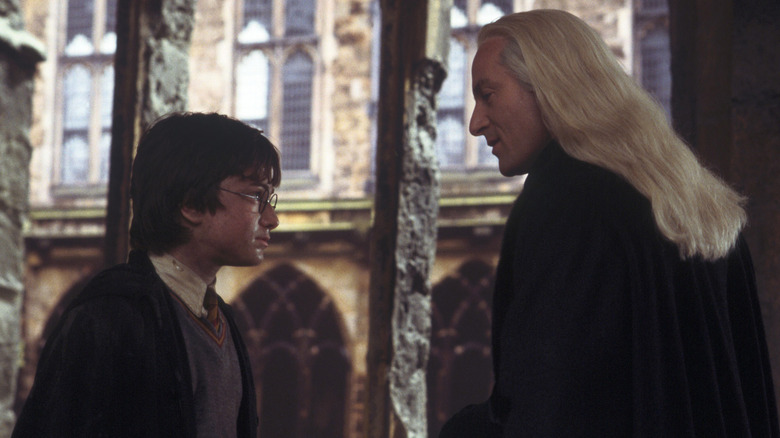 Harry confronts Lucius