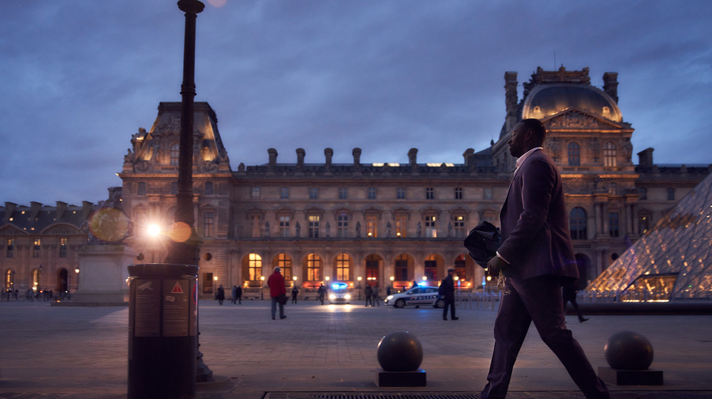 Assane Diop leaves Louvre