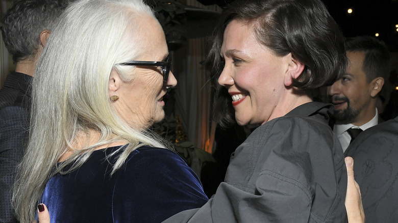 Gyllenhaal embracing director Jane Campion