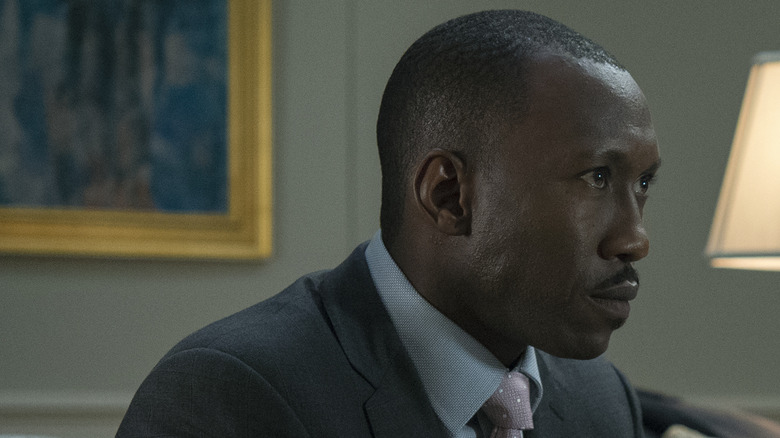 Mahershala Ali Sitting in Suit