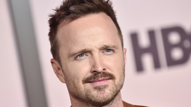 A portrait of Aaron Paul