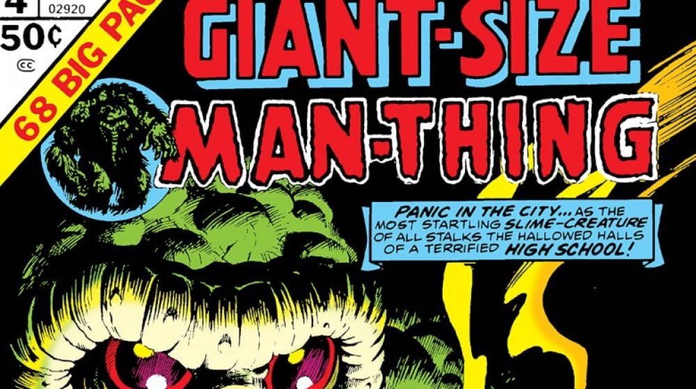 The cover of Giant-Size Man-Thing #4