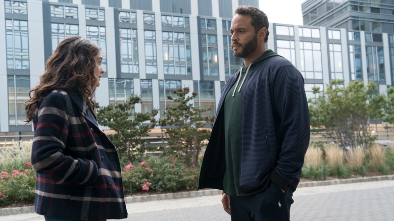 Daniel Sunjata listening in conversation