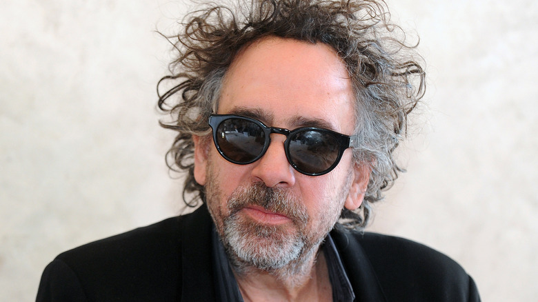 Tim Burton wearing sunglasses