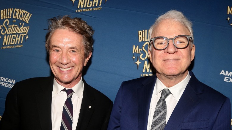 Martin Short and Steve Martin at premiere