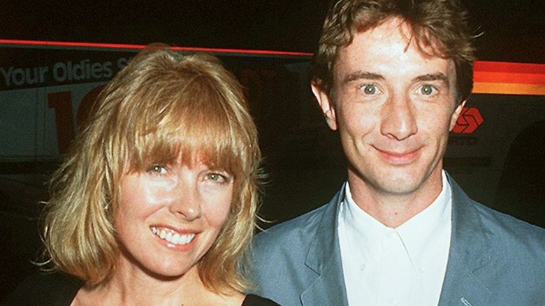 Nancy Dolman and Martin Short posing