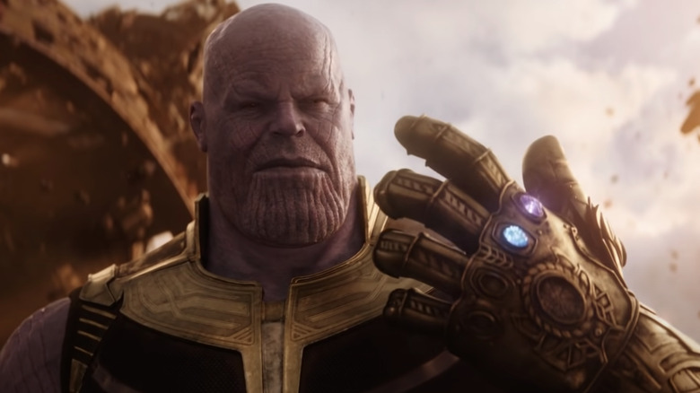 Thanos with the Infinity Gauntlet in "Avengers: Infinity War"