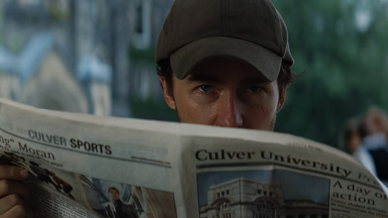 Bruce Banner looks up at Culver University in "The Incredible Hulk."