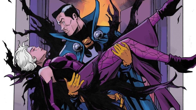 Doctor Strange holds Clea