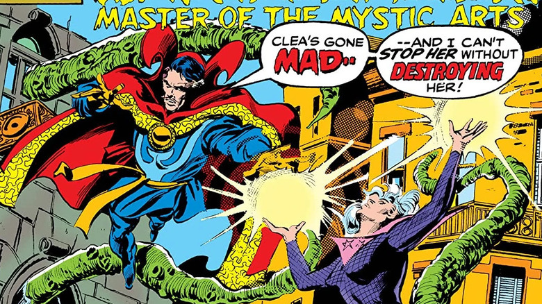 Doctor Strange battles Clea