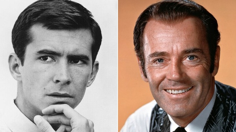 Anthony Perkins and Henry Fonda