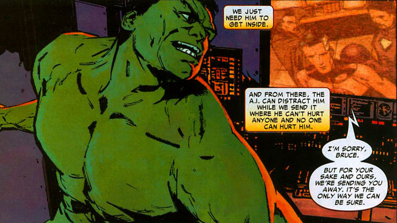 Hulk betrayed by the Illuminati