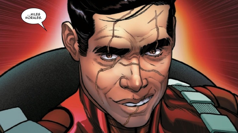 616 Miles Morales scarred face