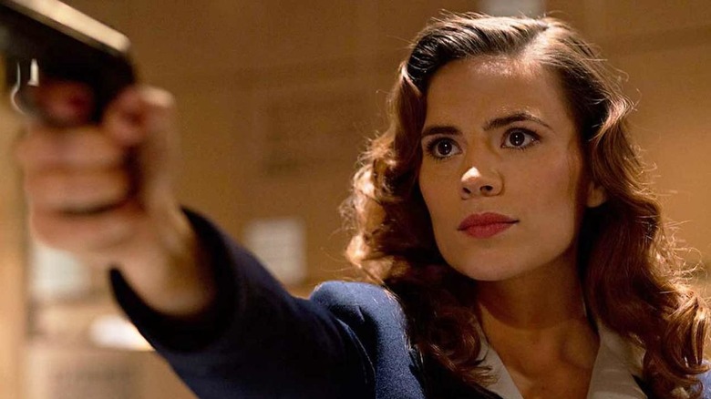 Peggy on a mission in "Agent Carter"