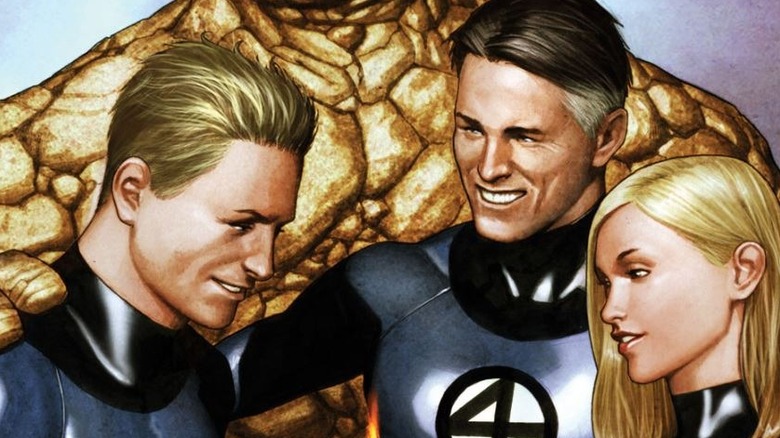 Fantastic Four smiling