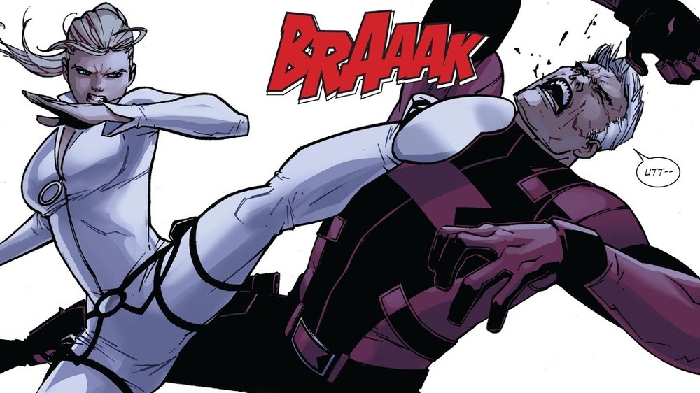 Sharon Carter landing kick