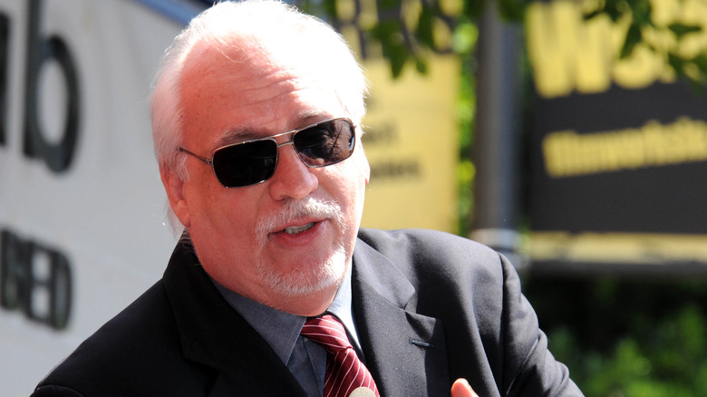 J. Michael Straczynski in a suit