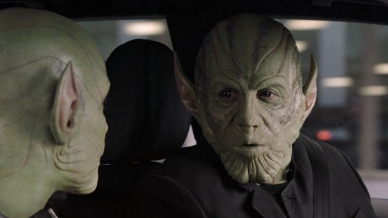 Talos talking to another Skrull