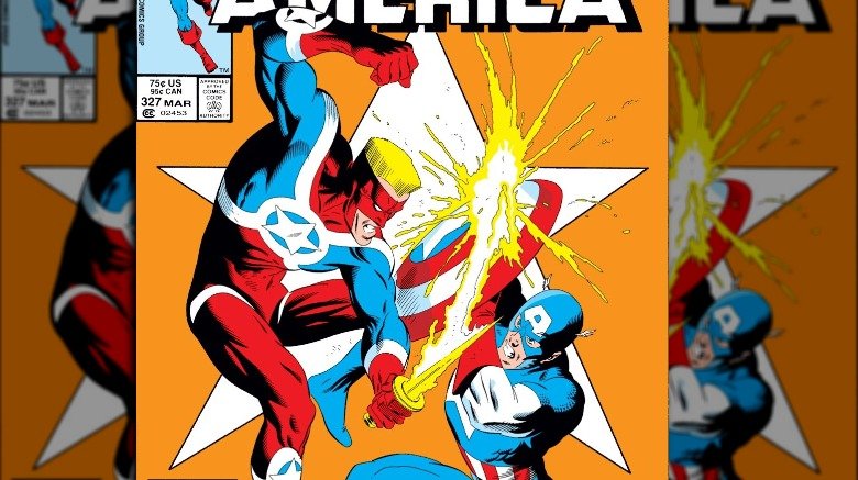 Cover of Captain America #327