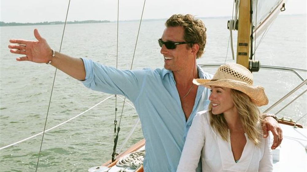 Matthew McConaughey as Tripp and Sarah Jessica Parker as Paula in Failure to Launch