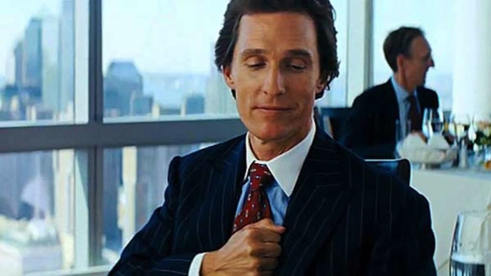 Matthew McConaughey as Mark Hanna in The Wolf of Wall Street