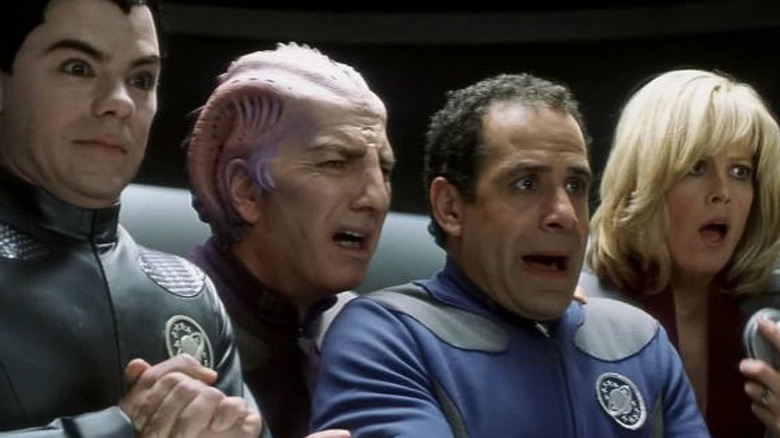 Teb and the Galaxy Quest cast horrified