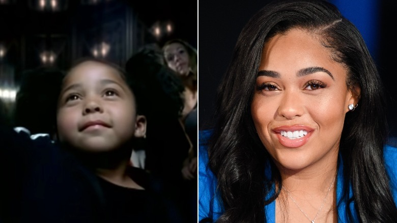 Jordyn Woods as a child and adult