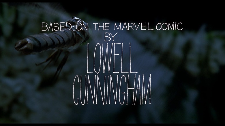 Lowell Cunningham's Men in Black credit