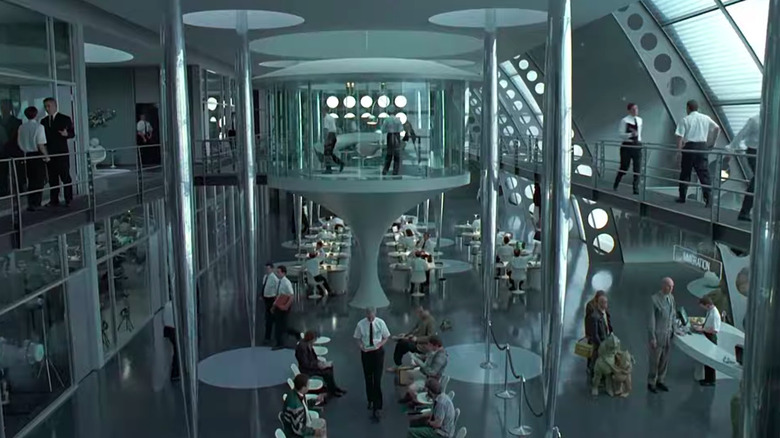 The inside of MIB headquarters