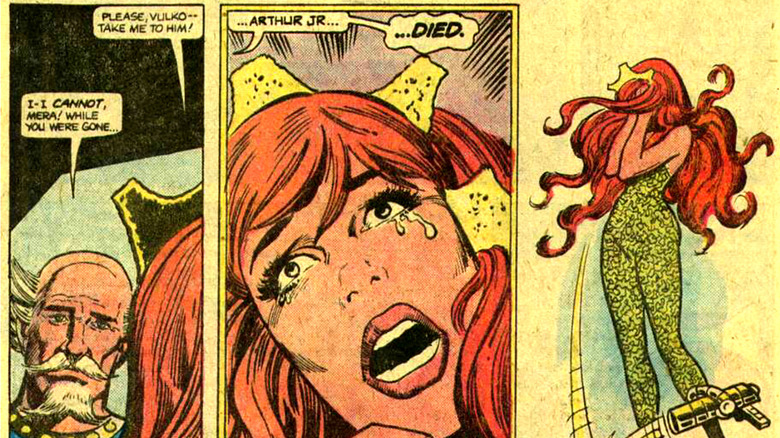 Mera finds out her son has died.